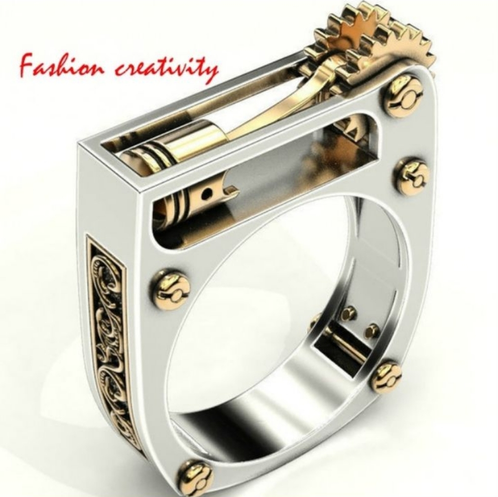 Creative Steam Punk Unisex Fashion Ring